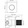 Переключатель на 3 положения WASSERKRAFT TAUBER A297